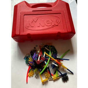 K’NEX Red Storage Hard Case K'nex 150+ K’nex Pieces Vintage 90s
